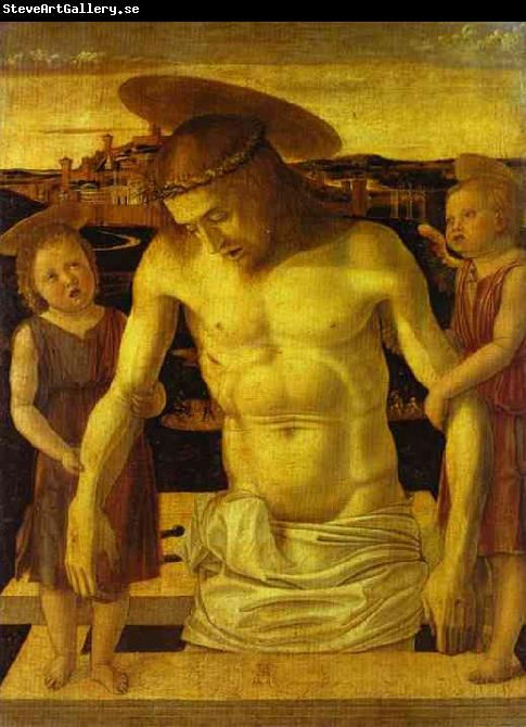 Giovanni Bellini Dead Christ Supported by Angels